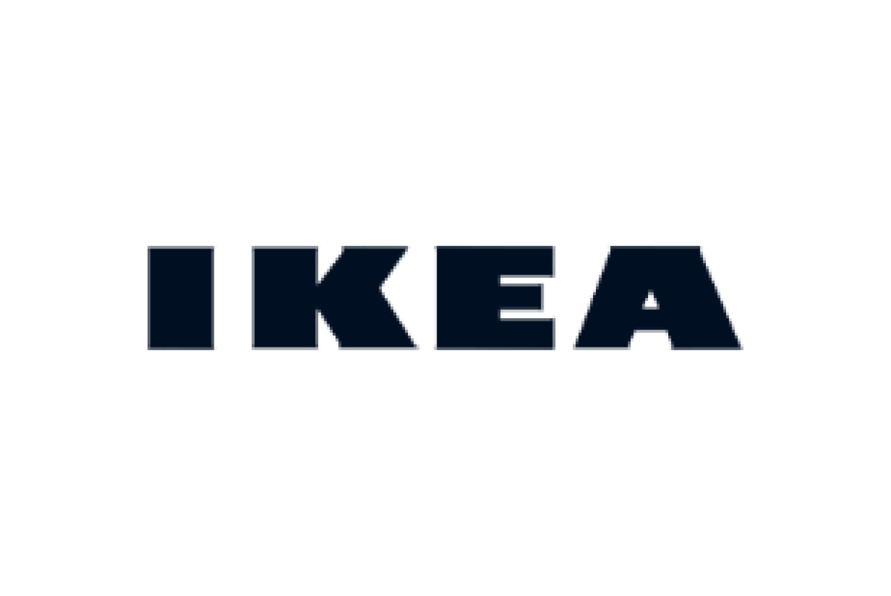 IKEA logo in black.